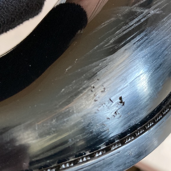 Coach Tasha Signature Gold Buckle Black Long Rain Boots Size 6M - Picture 15 of 16